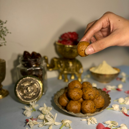 Guilt-free besan laddu